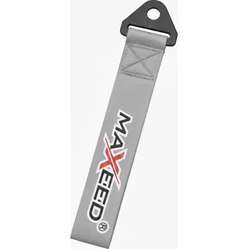 Čistič autoskla MAXEED Tažný popruh do oka nárazníku - šedá