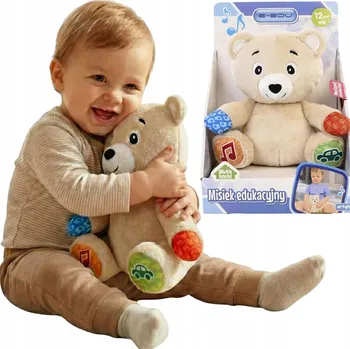 plyšák PLYŠOVÝ MEDVÍDEK INTERAKTIVNÍ E-EDU