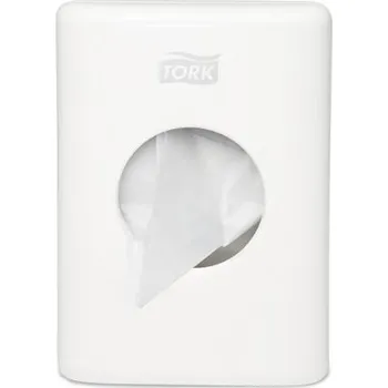 Zásobník na papírové ručníky Zásobník hygienické sáčky Tork - B5, bílý