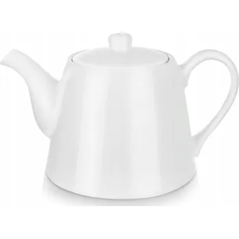 Konvice na čaj Porcelánová konvice na kávu a čaj bílá 2 l