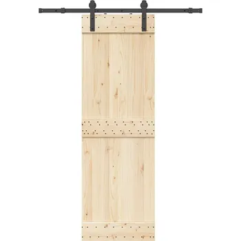 Nábytkové kování Sada příslušenství pro posuvné dveře 152 cm ocelová černá - 8721102849251