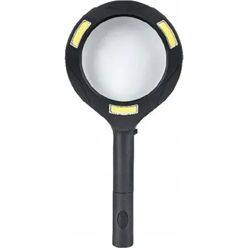 SKLENĚNÁ LUPA S LED PODSVÍCENÍM 85MM GR-LO1 GRAND