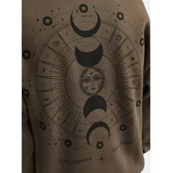 Pánská mikina Jack Jones Mikina Pánská hnědá 12257735