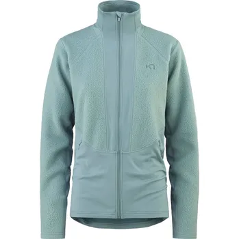Dámská mikina Dámská fleece mikina Kari Traa Ragnhild F/Z Midlayer Zelená L
