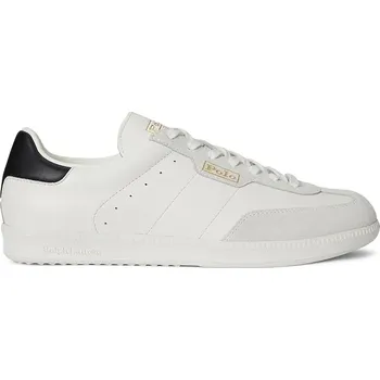 Pánská móda Kožené tenisky Polo Ralph Lauren Field Ct 200, 41, bílá, 00X