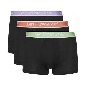 Emporio Armani pánské boxerky černé 3 kusy - sada spodního prádla L