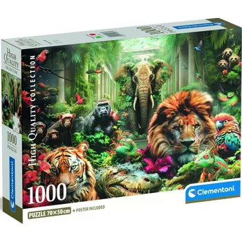 Puzzle Clementoni puzzle 1000 Mystická Džungle