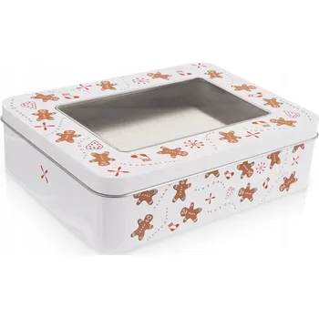 Dóza na potraviny Dóza NA SUŠENKY sušenky perníky kovová dóza na uskladnění