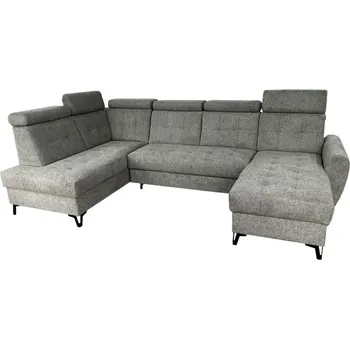 Sedací souprava Sedací souprava Lavante U XXL, levá, šedá (country 17)