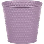 Elegantní světle fialový kovový obal na květiny, průměr 16 cm Barva: Fialová