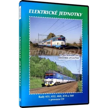 DVD film Historie železnic: ELEKTRICKÉ JEDNOTKY (DVD)