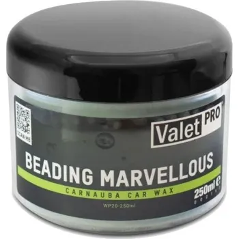 Autovosk ValetPro Beading Marvellous Carnauba Wax 250ml tvrdý vosk