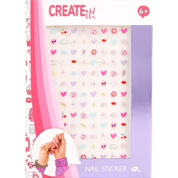 samolepka Samolepky na nehty Create it!