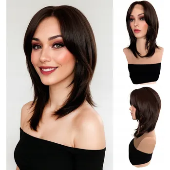 Paruka Paruka polodlouhé syntetické vlasy Althair dámská