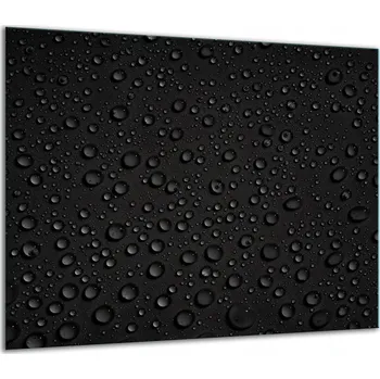 Obraz SKLENĚNÁ OCHRANNÁ DESKA NA SPORÁK 60x52 KAPKY 7v1