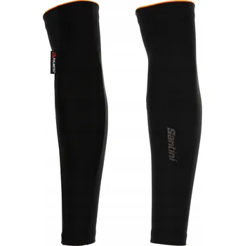 Cyklistické návleky Cyklistické návleky na ruce Santini XL černé