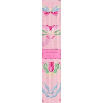 Odporová guma na cvičení, fitness guma MEDIUM Spokey THE BLOOM