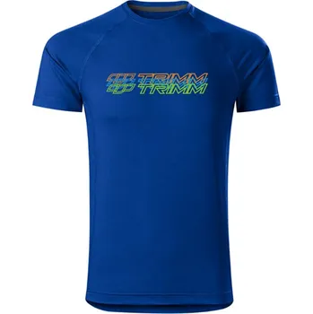 Pánská móda Pánské tričko TRIMM Destiny modré Barva: Royal blue, Velikost: L