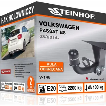 Tažné zařízení Tažné zařízení Volkswagen PASSAT, 08/2014-