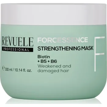 Vlasová regenerace Revuele Professional Forcessence Strengthening posilující maska pro poškozené a křehké vlasy 300 ml