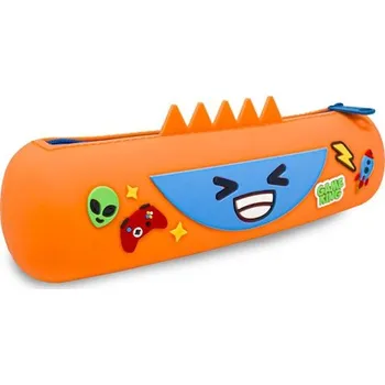 Penál MITAMA Penál Silicon MITAMINI: ORANŽOVÁ