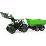 Auto Traktor Deutz-Fahr s přívěsem Worxx plast 75cm 1:15