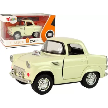 autíčko Lean Toys Kovové auto klasické otevírací dveře zvuk