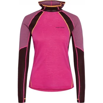 Dámské tričko Dámské triko s kapucí Kari Traa Alma Růžová M