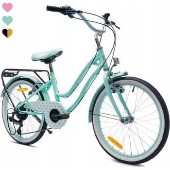 Dětské kolo Kolo Sun Baby Heart Bike 20" modré, zelené
