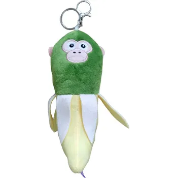 Hračka Brainrot Plyšová klíčenka 10 cm Chimpanzini Bananini