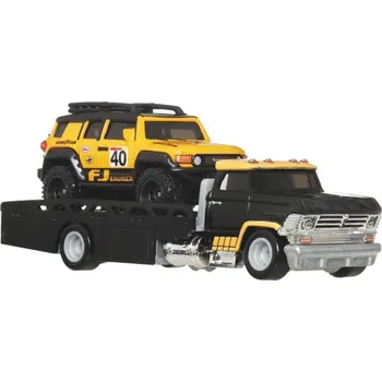 autodráha Hot Wheels týmový náklaďák Toyota FJ Cruiser