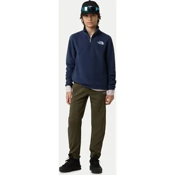 Pánská mikina The North Face Fleecová mikina Glacier NF0A8CVG Tmavomodrá Regular Fit XS