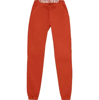 Dámské kalhoty Dámské kalhoty Looking For Wild Laila red clay M