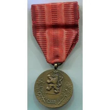 ČSR. Medaile Za službu vlasti.