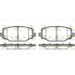 Sada brzdových destiček, vždy 4 kusy v sadě ROADHOUSE 21483.04