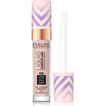 Přípravek na tvář Eveline Cosmetics Liquid Camouflage voděodolný korektor s kyselinou hyaluronovou odstín 03 Soft Natural 7.5 ml