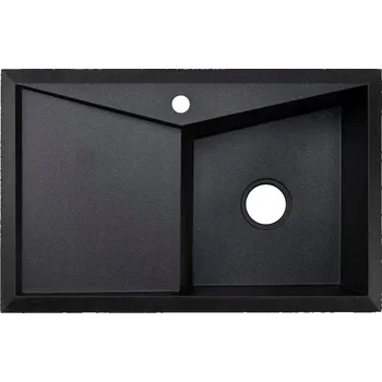 Granitový dřez Jednodřez Lavello granit černý