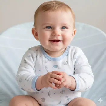 Kojenecký body Kojenecké body dlouhý rukáv Wolf E2402 bílo-modré