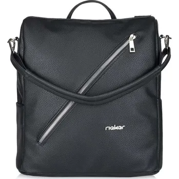 Módní doplněk Dámský batoh RIEKER C2001-029 černá W5 -UNI-