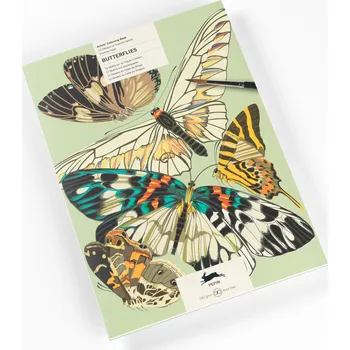 Antistresové omalovánky The Pepin Press omalovánky, Butterflies, A4