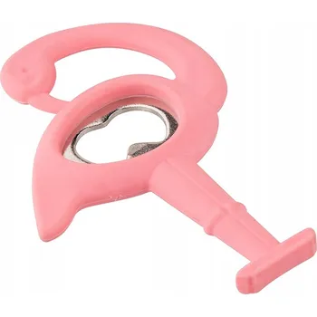 Otvírák Otvírák na pivo, lahve a kapsle RŮŽOVÝ PLAMEŇÁK