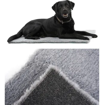 Pelíšek pro psa Kruuse Jorgen Vet Bed Protiskluz 75x50cm šedá KRUUSE