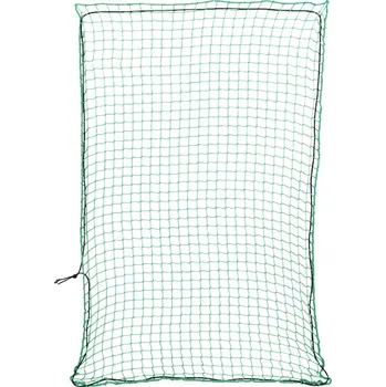 Síť na náklad Síť na přívěsný vozík s elastickým lanem zelená 3 x 2 m PP - 8721102826986