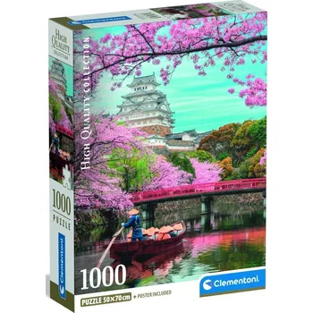Puzzle Clementoni puzzle 1000 Hrad Himeji na jaře