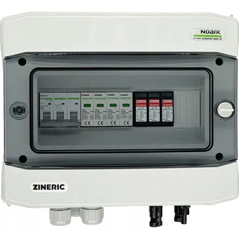 Rozvaděč ROZVADĚČ PV ZINERIC ZIN-BOX DC AC 3F 1MPPT S OCHRANOU T2 B16A 6-8KW