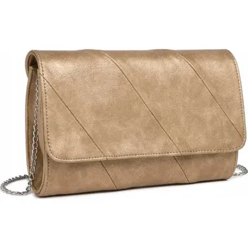 Kabelka Miss Lulu designová koktejlová kabelka Leila EH2257 - zlatá