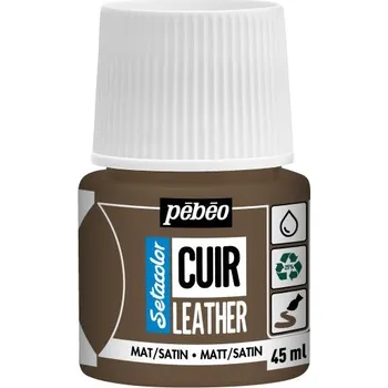 Speciální výtvarná barva Barva na kůži PEBEO SETACOLOR MATT/SATIN 45 ml