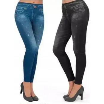 Dámské legíny Pohodlné kalhoty Džínové legíny SLIMmaxx, sada 2 kusů, velikost 34/36