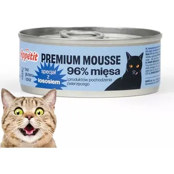 Krmivo pro kočku COMFY KRMIVO MOKRÉ KRMIVO PRO KOČKY APPETIT PREMIUM 96% MASA KONZERVА 85G