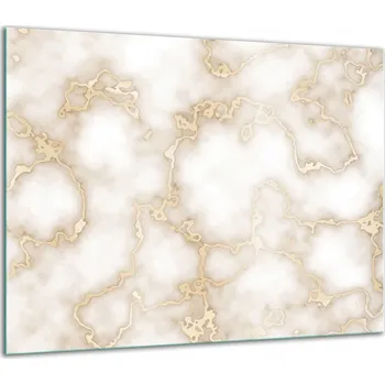 Obraz SKLENĚNÁ OCHRANNÁ DESKA NA SPORÁK 60x52 MARMOR